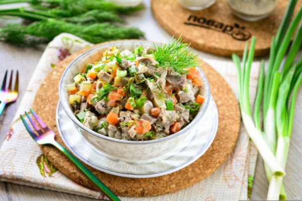 Салат "Русь" Салат "Русь"