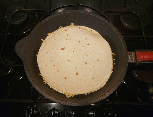 Яичница в тортилье Яичница в тортилье