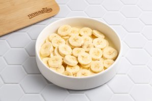 Банановые чипсы с медом Банановые чипсы с медом