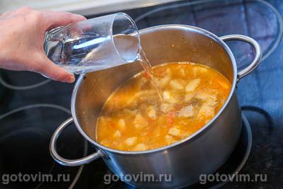 Карри из свинины с репой и перцем чили