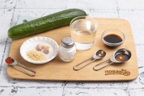 Огурцы по-японски "Кюри асадзуке" Огурцы по-японски "Кюри асадзуке"