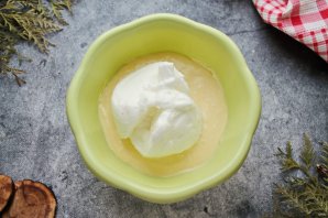 Тирамису с чаем матча Тирамису с чаем матча