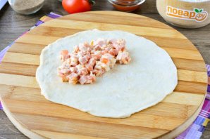 Пицца в чебуреке Пицца в чебуреке