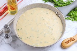 Заливной пирог с мойвой Заливной пирог с мойвой