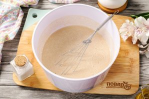 Блины с цельнозерновой мукой и крахмалом