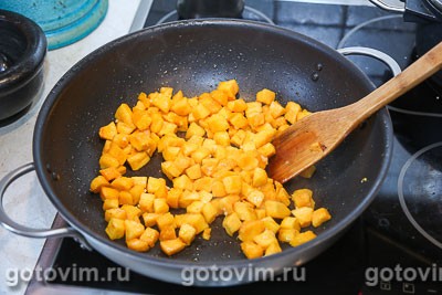 Каша из полбы с грибами и тыквой Каша из полбы с грибами и тыквой