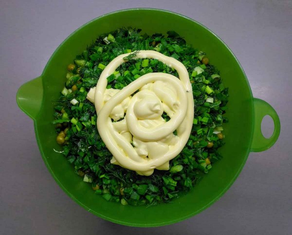 Салат «Столичный» с курицей