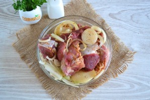 Маринад для шашлыка с луком Маринад для шашлыка с луком