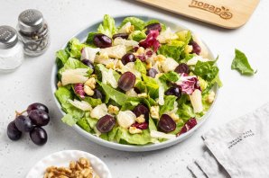 Салат с помело и виноградом Салат с помело и виноградом