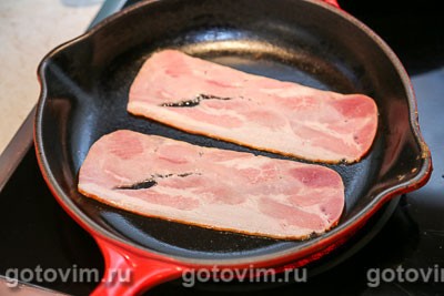 Блин фермерский (с картофельным пюре и беконом) Блин фермерский (с картофельным пюре и беконом)