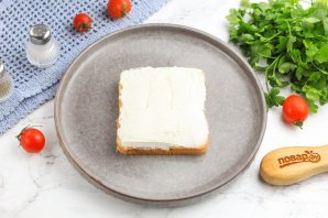 Канапе с семгой и икрой Канапе с семгой и икрой