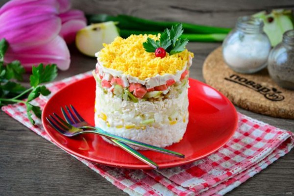 Салат "Нежный вкус"