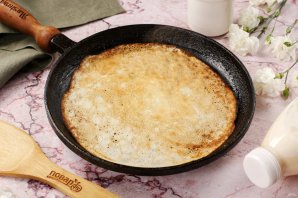 Блины в пластиковой бутылке на молоке Блины в пластиковой бутылке на молоке