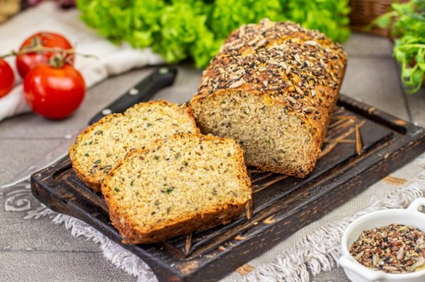 Полезный хлеб без дрожжей Полезный хлеб без дрожжей