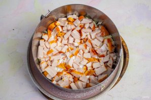 Салат "Обалденный" с пекинской капустой Салат "Обалденный" с пекинской капустой