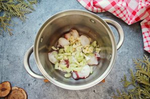 Осьминог в томатном соусе Осьминог в томатном соусе