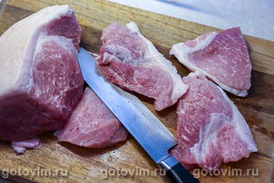 Рулетики из свинины с голубым сыром Рулетики из свинины с голубым сыром