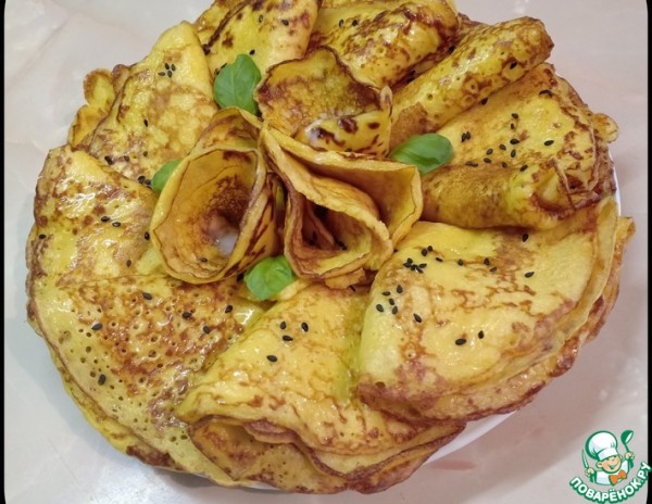 Блины тыквенные Блины тыквенные