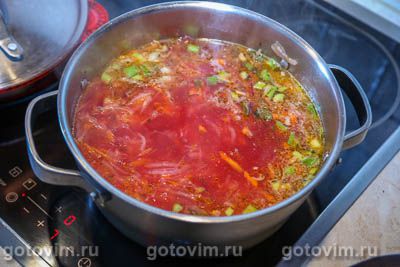 Борщ из вареной свеклы Борщ из вареной свеклы