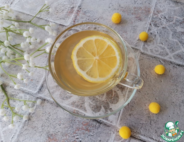 Имбирный чай с розмарином Имбирный чай с розмарином