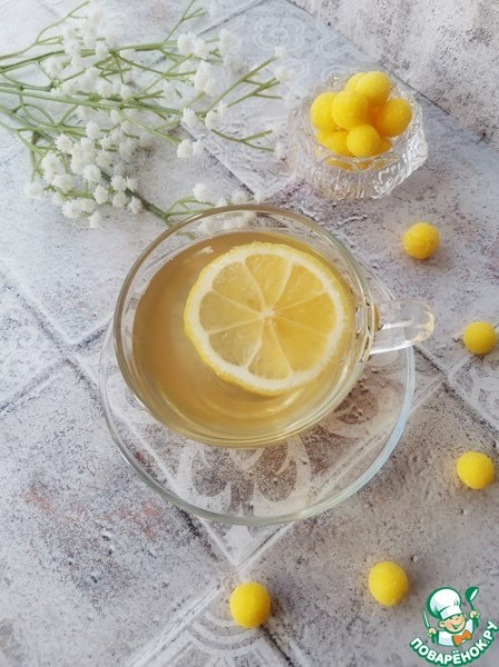 Имбирный чай с розмарином Имбирный чай с розмарином