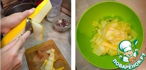 Кабачки в тайском маринаде Кабачки в тайском маринаде