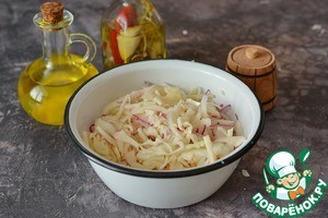 Капустный салат с кукурузой Капустный салат с кукурузой