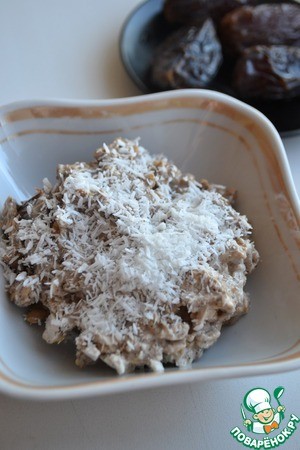 Кофейная овсянка с кокосом Кофейная овсянка с кокосом