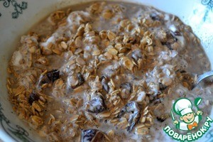 Кофейная овсянка с кокосом Кофейная овсянка с кокосом