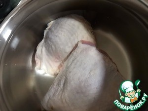 Куриный суп с булгуром Куриный суп с булгуром