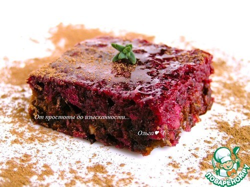 Нежный ягодный десерт или пирожное Нежный ягодный десерт или пирожное