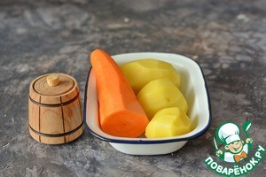 Овощи для "Оливье" за 15 минут Овощи для "Оливье" за 15 минут