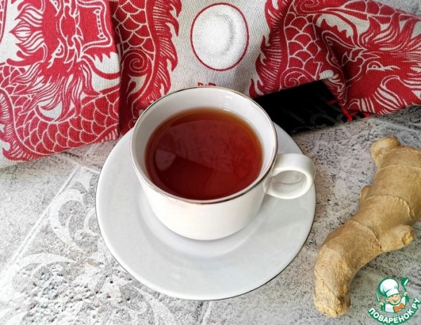 Пряный чай с имбирём Пряный чай с имбирём