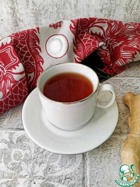 Пряный чай с имбирём Пряный чай с имбирём