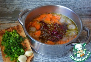 Рагу с фасолью и фрикадельками Рагу с фасолью и фрикадельками