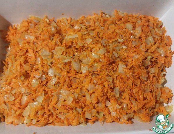 Рыбка под овощной шубкой Рыбка под овощной шубкой