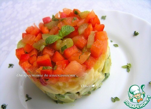 Салат "Мартовский фьюжн" Салат "Мартовский фьюжн"