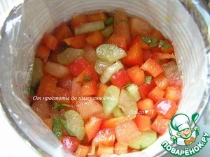 Салат "Мартовский фьюжн" Салат "Мартовский фьюжн"