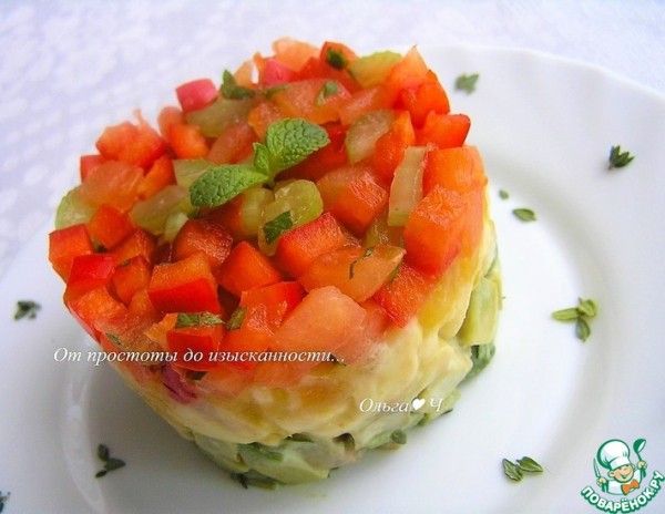 Салат "Мартовский фьюжн" Салат "Мартовский фьюжн"