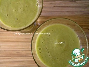 Весенний зеленый коктейль Весенний зеленый коктейль
