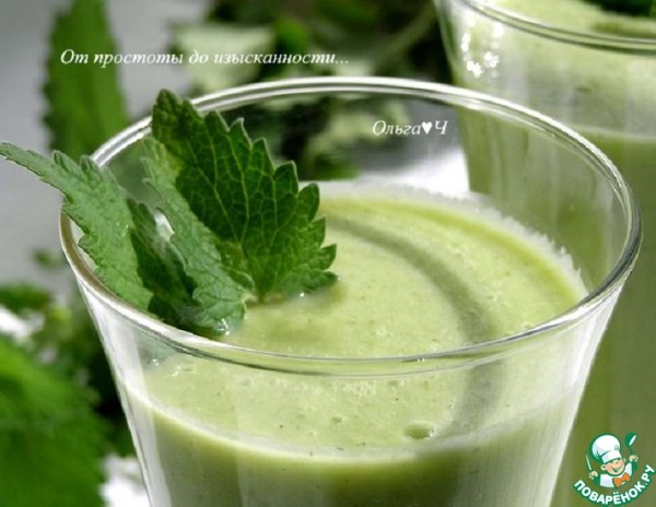 Весенний зеленый коктейль Весенний зеленый коктейль
