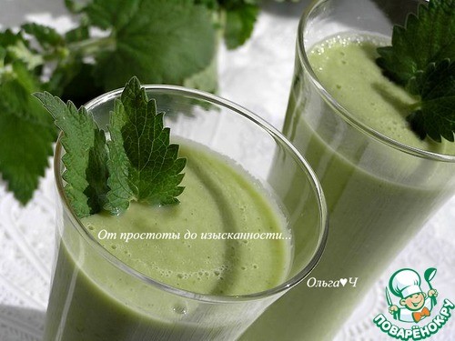 Весенний зеленый коктейль Весенний зеленый коктейль