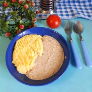 Жидкая подлива с курицей и грибами