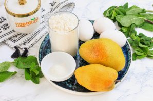 Пушистый пирог с грушей Пушистый пирог с грушей