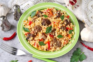 Булгур с говядиной Булгур с говядиной