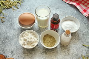 Бисквит с чаем матча Бисквит с чаем матча