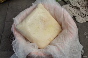 Запеченный крем из ряженки Запеченный крем из ряженки