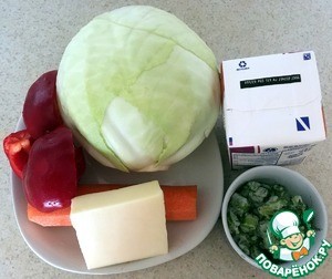 Капустная запеканка "Блин в капусте"