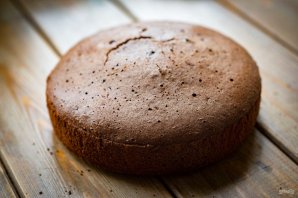 Шоколадный торт с кремом из маскарпоне Шоколадный торт с кремом из маскарпоне