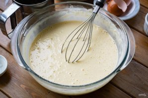 Блинный торт с кремом чиз Блинный торт с кремом чиз